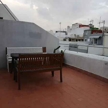Atico Terraza 2 Vegueta Apartamento *